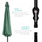 Best Choice Products 10ft Outdoor Steel Market Patio Umbrella w/ Crank, Tilt Push Button, 6 Ribs